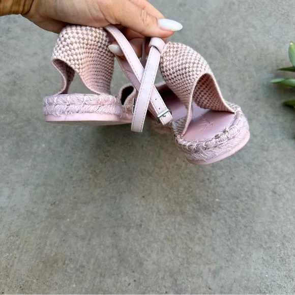 Splendid Jean Espadrille Flats in Blush 7 - Picture 10 of 11